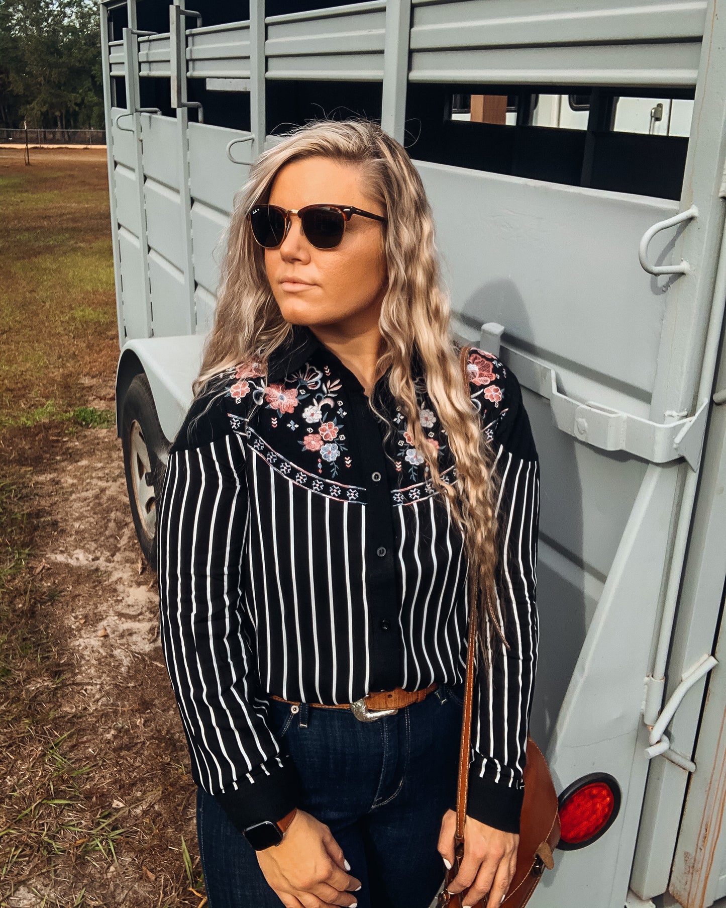 Vintage Cowgirl button up